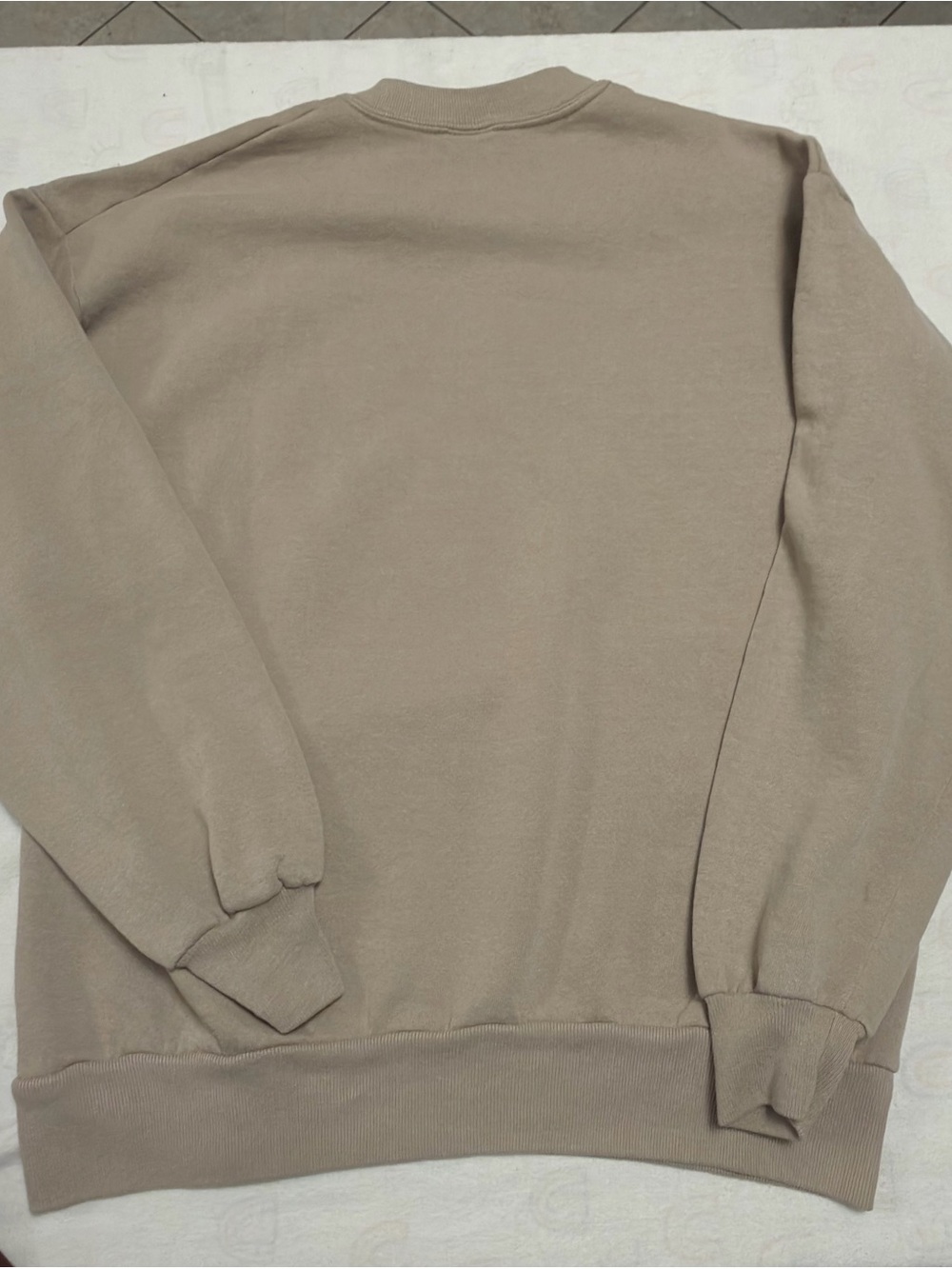 Jerzees Harvest Graphic Beige Sweatshirt - Picture 3 of 4